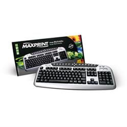 TECLADO MULTIMÍDIA USB/PS2 MAXPRINT 602171