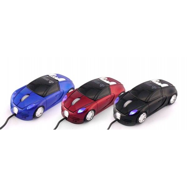 Mouse Optico USB Speedy Serie GM-S200 Carrinhos Com 4 Leds.