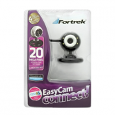 Webcam EasyCam Connect! 1.3MP com Microfone FORTREK