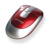 Mouse Óptico Maxprint 60275-4 PS/2 Vermelho/Prata