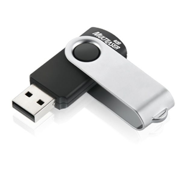 Pen Drive 4GB Twist 2 PD586 Preto Multilaser