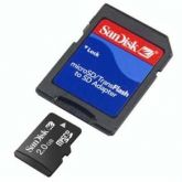 Cartão de Memória Micro SD Sandisk 2GB c/ Adaptador SD