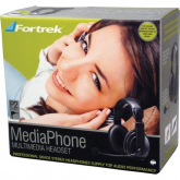 Fone de Ouvido Multimídia MediaPhone HS304 Preto FORTREK